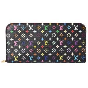 Long Wallet Portefeuille insolite Black Monogram Multicolor Wallet Handbag
